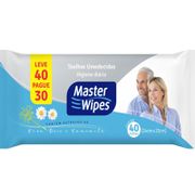 MASTER WIPES TOALHA UMIDECIDA - Orthofran - Ortopedia e Hospitalar