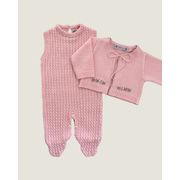 Macacão Paris Rosa Bebê