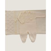 Saída Maternidade Maria Amarelo Pó