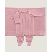 Saída Maternidade Firenze Fem. Rosa Bebê