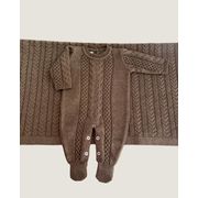 Saída Maternidade Mônaco Marrom