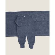 Saída Maternidade Pipoquinha Azul Jeans