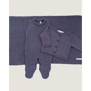 Saída Maternidade Paris Azul Jeans