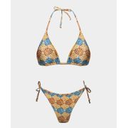 Biquíni Cortininha Estampado Shell
