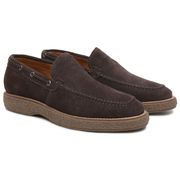 Sapato Masculino Sider ZOOE Camurça Café