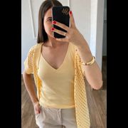 Kimono Rendado - Manteiga