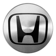 Kit 4 Calotinhas Miolo de Roda New Civic/CRV/HRV com Emblema Escovado – Original Honda