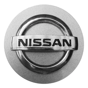 Kit 4 Calotinhas Nissan Prata com Boton Cromado – Visual Original e Encaixe Preciso