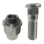 Kit 4 Prisioneiros + 4 Porcas Cromadas Hyundai – Fixação Segura e Acabamento Premium