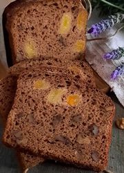 Pão de Damasco com Nozes Zero Glúten/Zero Leite Lívia Roncari
