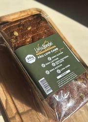 Pão Low Carb com Grãos Zero Glúten/Zero Leite /Zero Açúcar Lívia Roncari