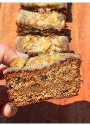 Bolo De Nozes Com Doce De Leite Sem Glúten / Sem Leite /Sem Açúcar/ Low Carb Lívia Roncari 