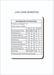 Pão Low Carb Sementes Zero Glúten /Zero Leite /Zero Açúcar Lívia Roncari 