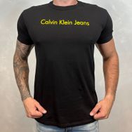 Camiseta CK Preto DFC⭐ - Dropa Já