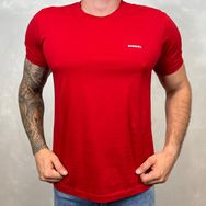 Camiseta Diesel Vermelho⭐ - Dropa Já