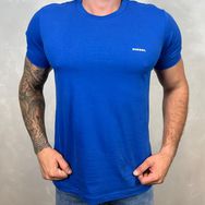 Camiseta Diesel Azul Bic⭐ - Dropa Já