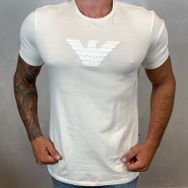 Camiseta Armani Branco ⭐ - Dropa Já