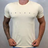 Camiseta Colcci Creme DFC - Dropa Já