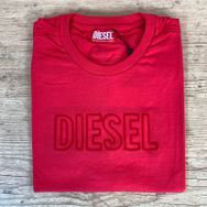 Camiseta Diesel Vermelho ⭐ - Dropa Já