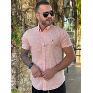 Camisa Manga Curta Xadrez PR... - Dropa Já