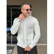 Jaqueta Zíper TH Off White - Dropa Já