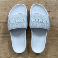 Chinelo Slide Armani Branco - Dropa Já