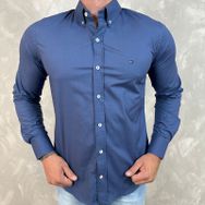 Camisa Manga Longa TH Azul - Dropa Já