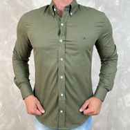 Camisa Manga Longa TH Verde - Dropa Já