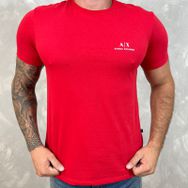 Camiseta Armani Vermelho - Dropa Já