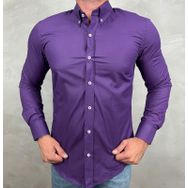 Camisa Manga Longa CK Roxo ⭐... - Dropa Já