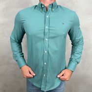 Camisa Manga Longa TH Verde - Dropa Já