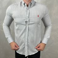 Camisa Manga Longa Linho PRL - Dropa Já