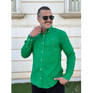 Camisa Manga Longa PRL Verde - Dropa Já