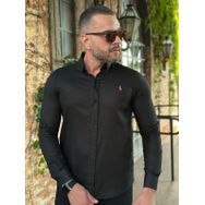 Camisa Manga Longa PRL Preto - Dropa Já