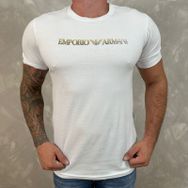 Camiseta Armani Branco - Dropa Já