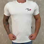 Camiseta Armani Branco - Dropa Já