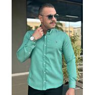 Camisa Manga Longa PRL Verde - Dropa Já
