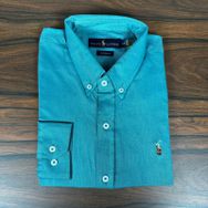 Camisa Manga Longa PRL Verde - Dropa Já