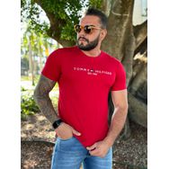 Camiseta TH Vermelho ⭐ - Dropa Já