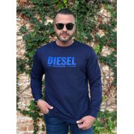Blusa Moletom Diesel Azul - Dropa Já