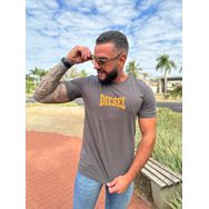 Camiseta Diesel Cinza ⭐ - Dropa Já