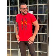 Camiseta Armani Vermelho⭐ - Dropa Já
