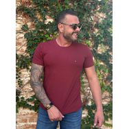 Camiseta TH Vinho ⭐ - Dropa Já