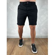 Bermuda Sarja PRL Preto. - Dropa Já
