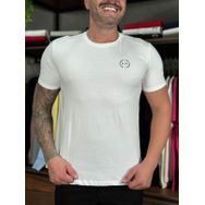 Camiseta Armani Branco - Dropa Já