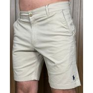 Bermuda Sarja PRL Bege. - Dropa Já