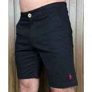 Bermuda Sarja PRL Preto. - Dropa Já