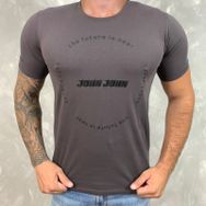 Camiseta JJ Cinza DFC - Dropa Já