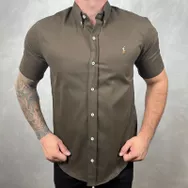 Camisa Manga Curta PRL Marro... - Dropa Já