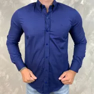 Camisa Manga Longa HB Azul⭐ - Dropa Já